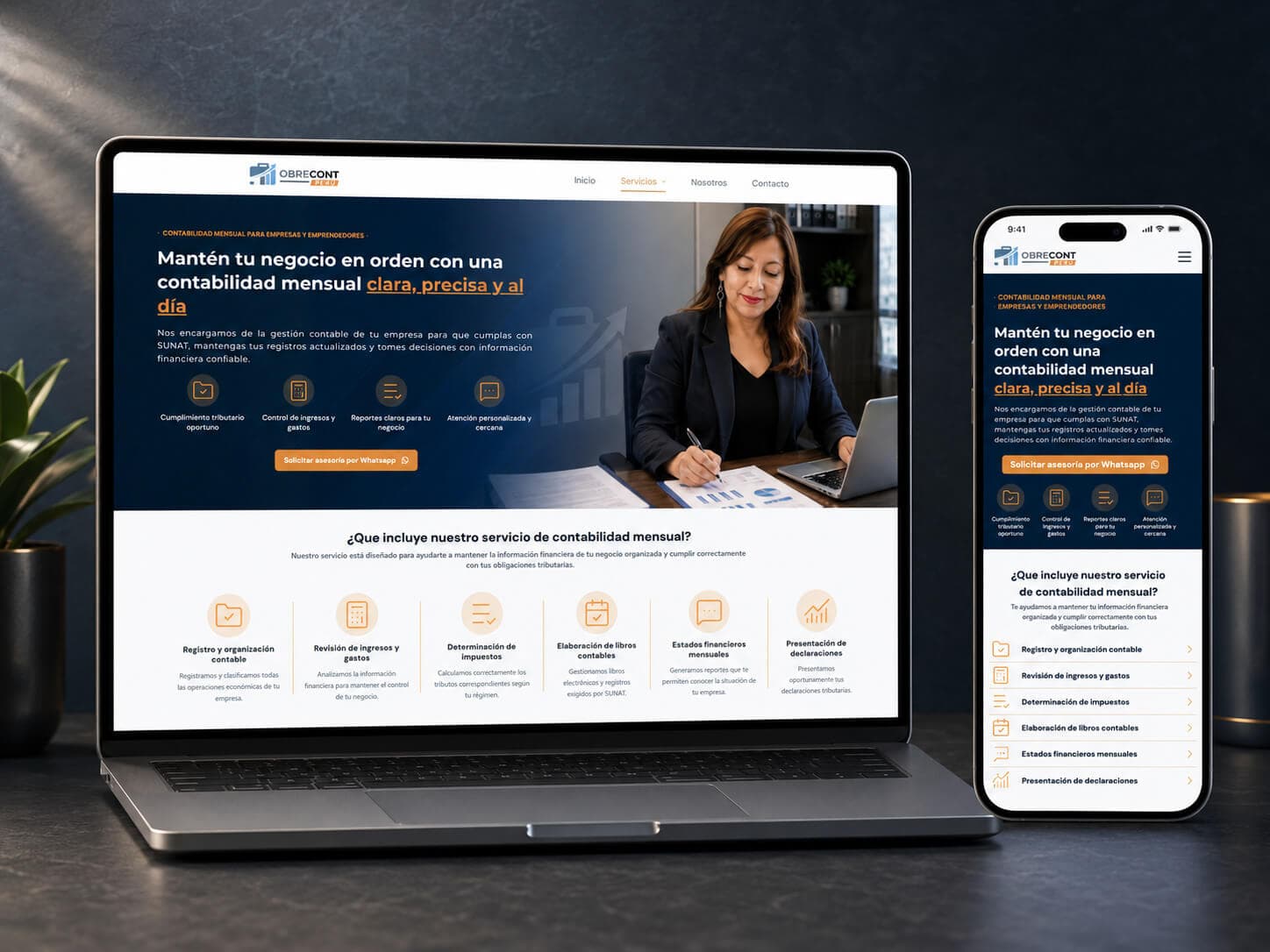 Proyecto digital Obrecont Perú