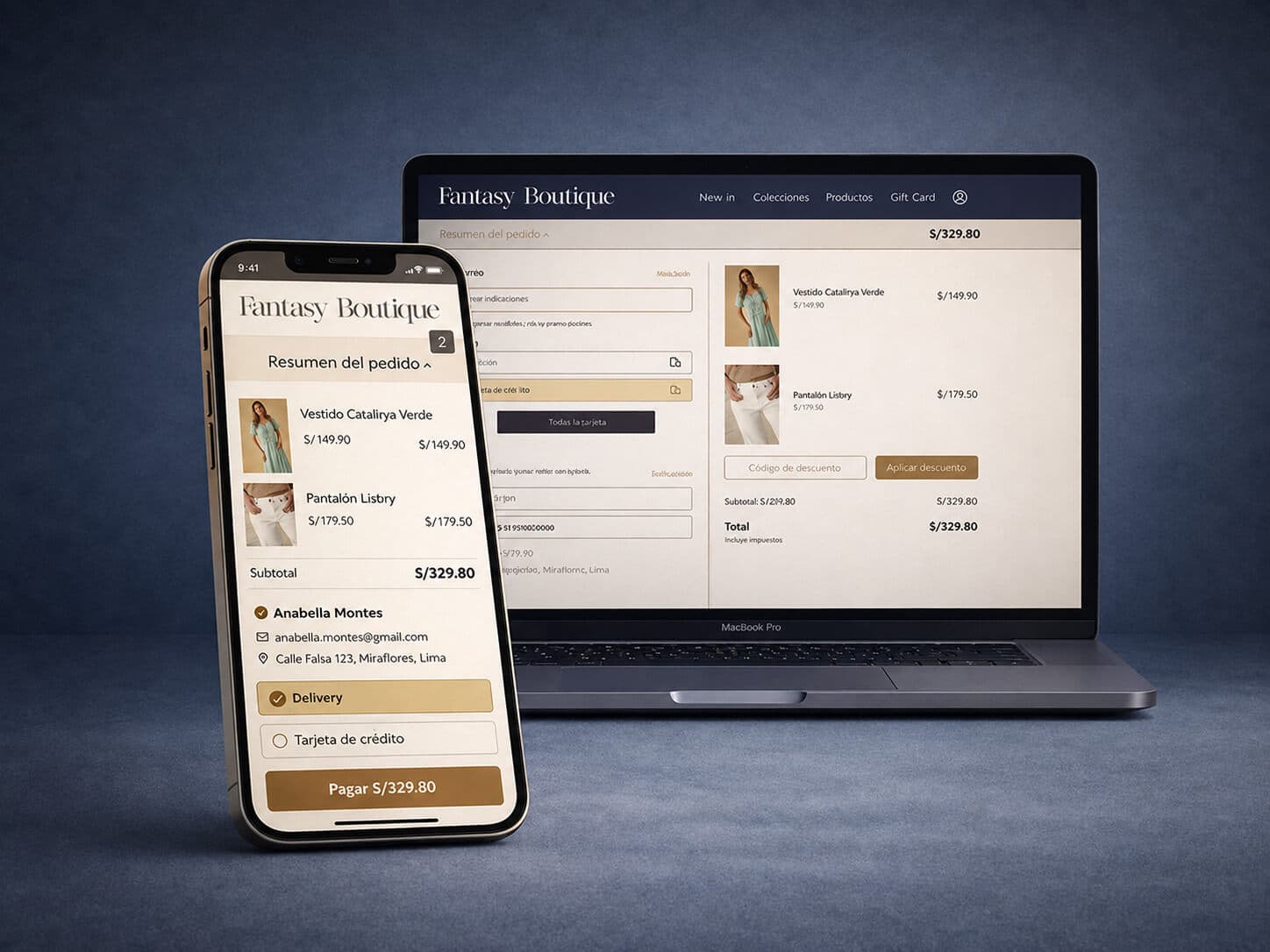 Proyecto digital Fantasy Boutique